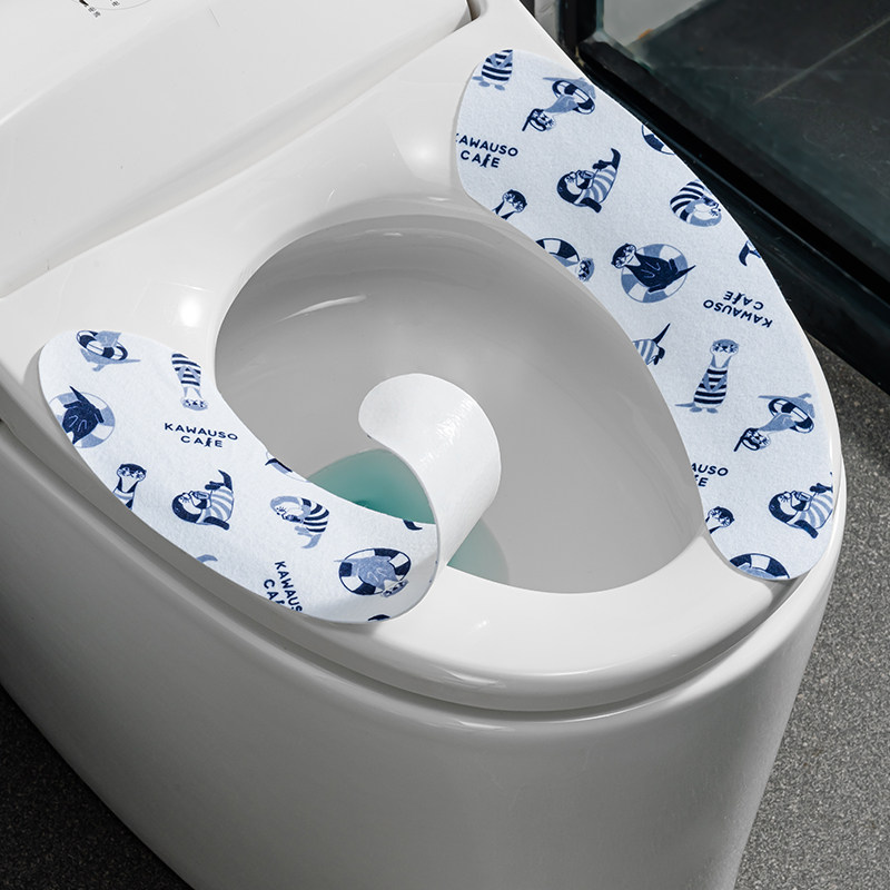 马桶坐垫粘贴式加厚通用防水马桶圈可水洗马桶贴秋冬坐便器保暖垫