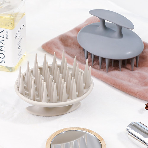 日本原装进口VeSS洗头刷家用软胶按摩梳子洗发止痒梳头皮清洁神器