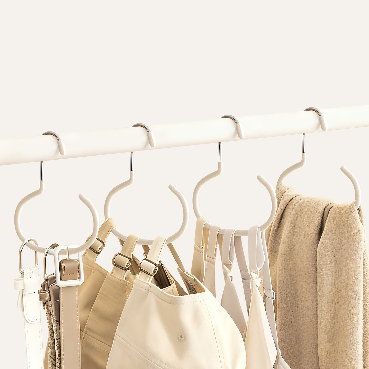 帽子收纳神器不变形鸭舌棒球帽包包宿舍衣柜多功能挂帽子挂钩衣架