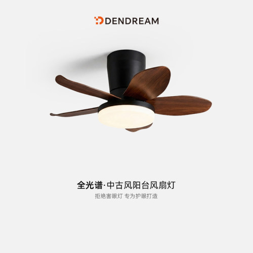 家用静音过道风扇一体灯