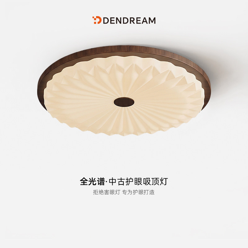 谁懂，中古风吸顶灯也能如此美图片