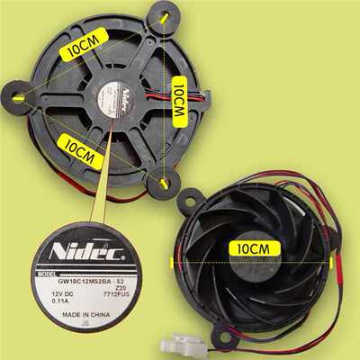 GW10C12MS2BA-52适用海尔冰箱冷冻风扇风机GW12E12MS1AZ-52Z32