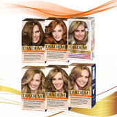 德国原装 施华蔻diadem无氨染发膏蜂蜜茶苦亚麻沙金黑茶棕色染发剂