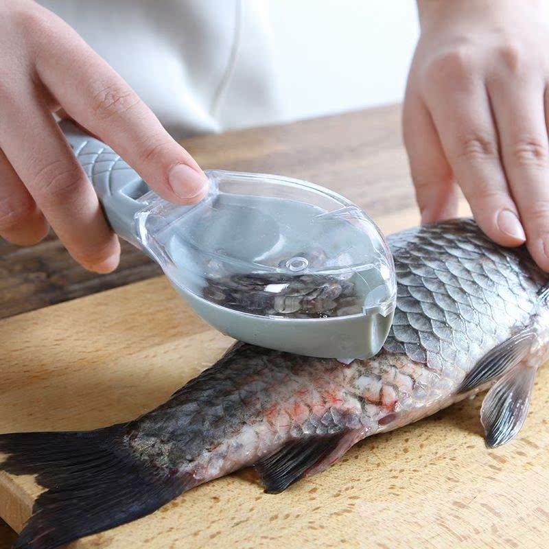 家用刮鱼鳞器鱼刷厨房鱼鳞刨鱼刮器刮子鳞商用工具手动杀鱼机神.