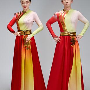 新款 男女打鼓服秧歌演出服中国风喜庆腰鼓水鼓民族舞蹈舞龙狮服装