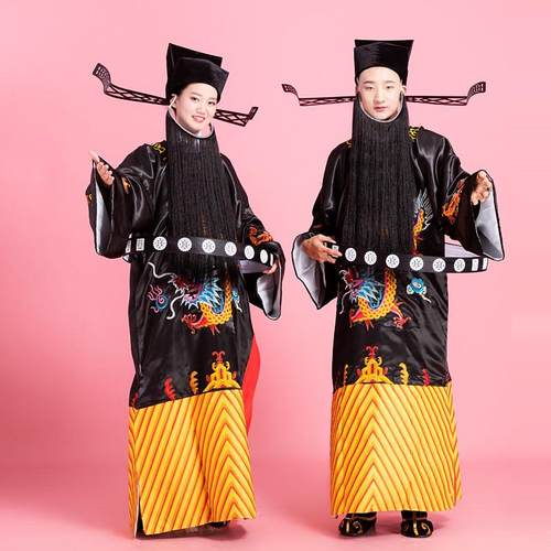 京剧戏剧古装包公演出服装包拯包青天衣服丞相宰相蟒袍舞台表演服