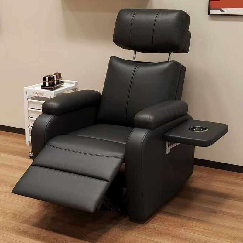 网红电动烫染头疗沙发椅美睫美甲沙发美容美发多功能可躺养发椅子