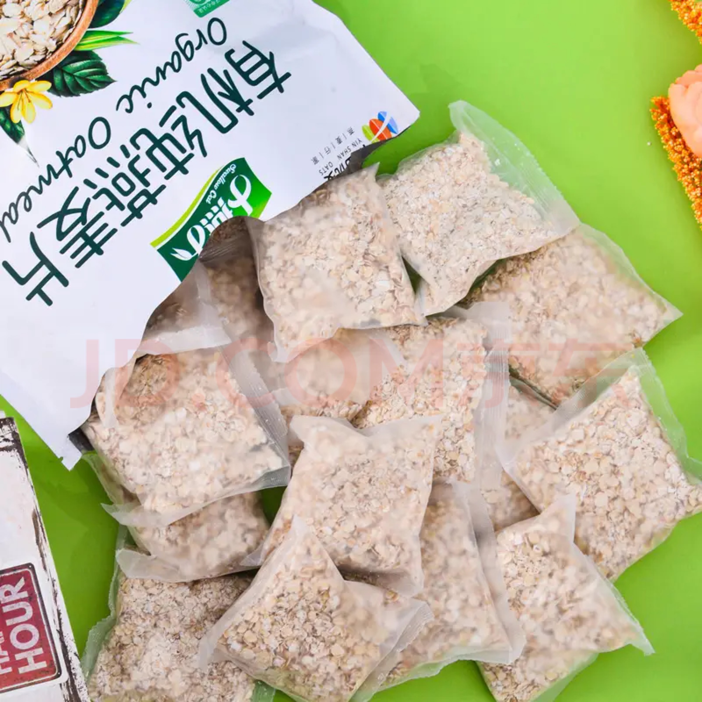 内蒙古阴山优麦有机纯燕麦片630g(内含18包)当季新粮高膳食纤维