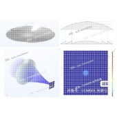 COMSOL几何光学菲涅尔透镜设计与仿真物理模型