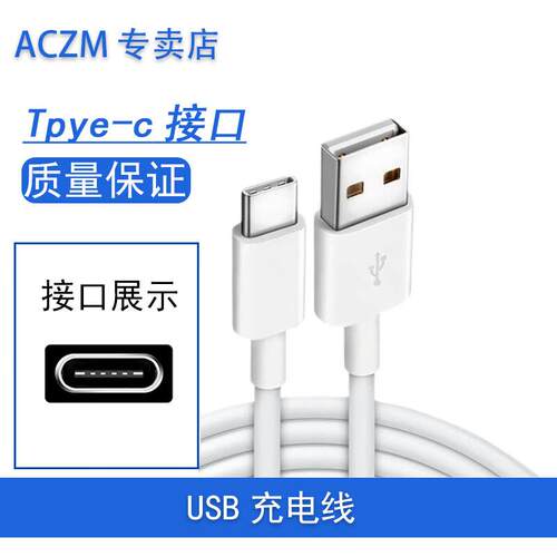 ACZM适用森海赛尔CX400TW1充电线type-c接口无线蓝牙耳机大馒头充