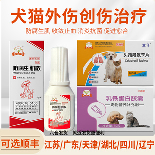 无忧犬防腐生肌散宠物狗狗猫咪伤口消炎愈合药受外伤创伤术后消炎