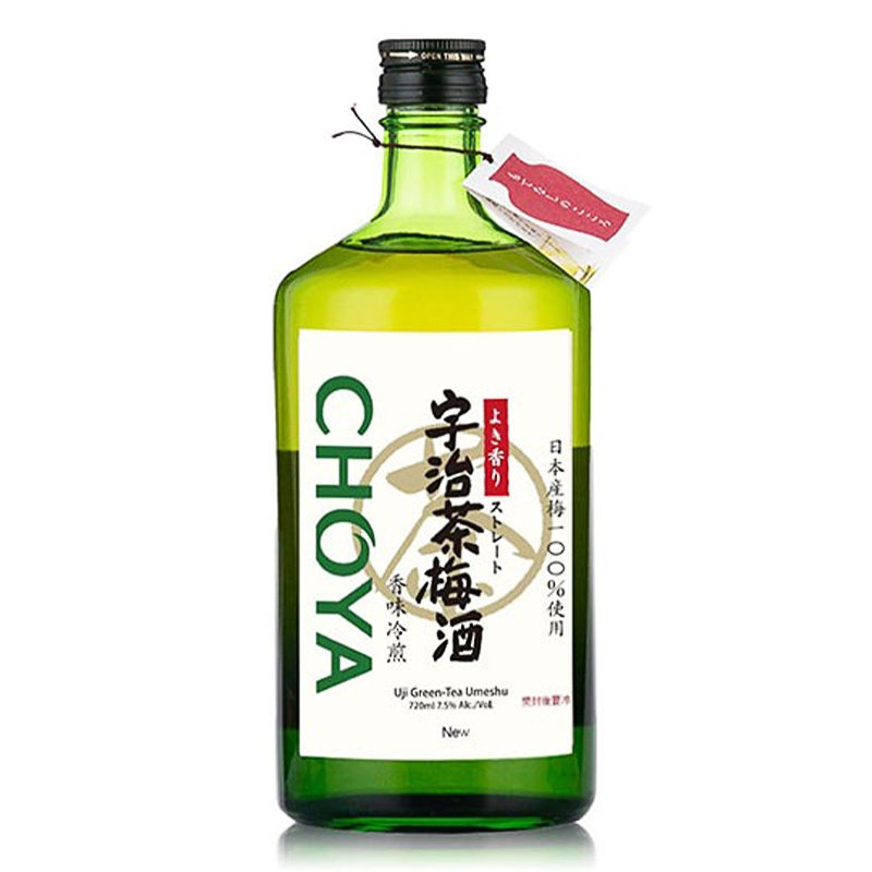 CHOYA俏雅蝶矢宇治茶梅酒绿茶抹茶本格梅子酒青梅果酒日本甜酒