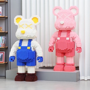 暴力熊积木超大号2025新款十级以上成人高难度巨大型客厅拼图摆件