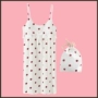 Phải yêu! Dâu tây dây đeo váy nữ mùa hè mỏng với miếng đệm ngực nhỏ gợi cảm cotton Hàn Quốc - Đêm đầm váy dài tay thu đông