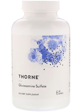 美国品牌Thorne Research 硫酸盐葡糖胺 关节保养 180粒