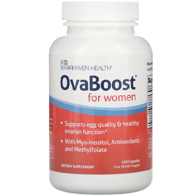 美国品牌Fairhaven Health 肌醇/Q10/硫辛酸 促孕卵子质量120粒