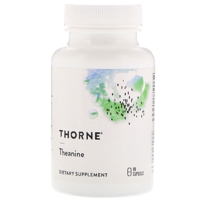 美国品牌Thorne Research L-茶氨酸 压力与睡眠调理 90粒