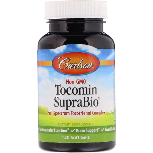 美国品牌Carlson Labs 维生素E/生育三烯酚 120粒