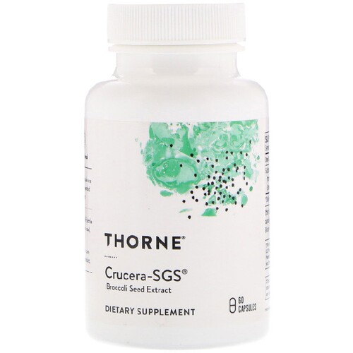 美国品牌Thorne Research 萝卜硫素硫代葡萄糖苷/西兰花提取 60粒