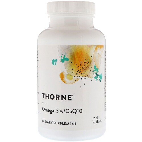 美国品牌Thorne Research 优质鱼油EPA/辅酶Q10 心血管保养 90粒