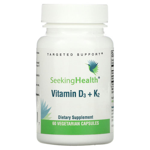 美国品牌Seeking Health 维生素D3/K2 60粒