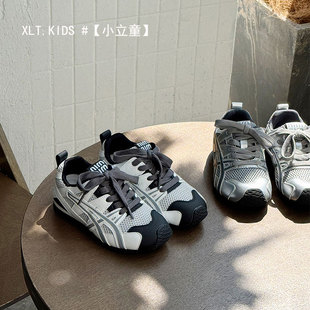 儿童单网运动鞋2026春夏新款网面透气男童阿甘鞋夏季防滑女童网鞋