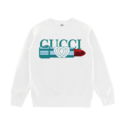 正常宽松纯棉通勤口红印花