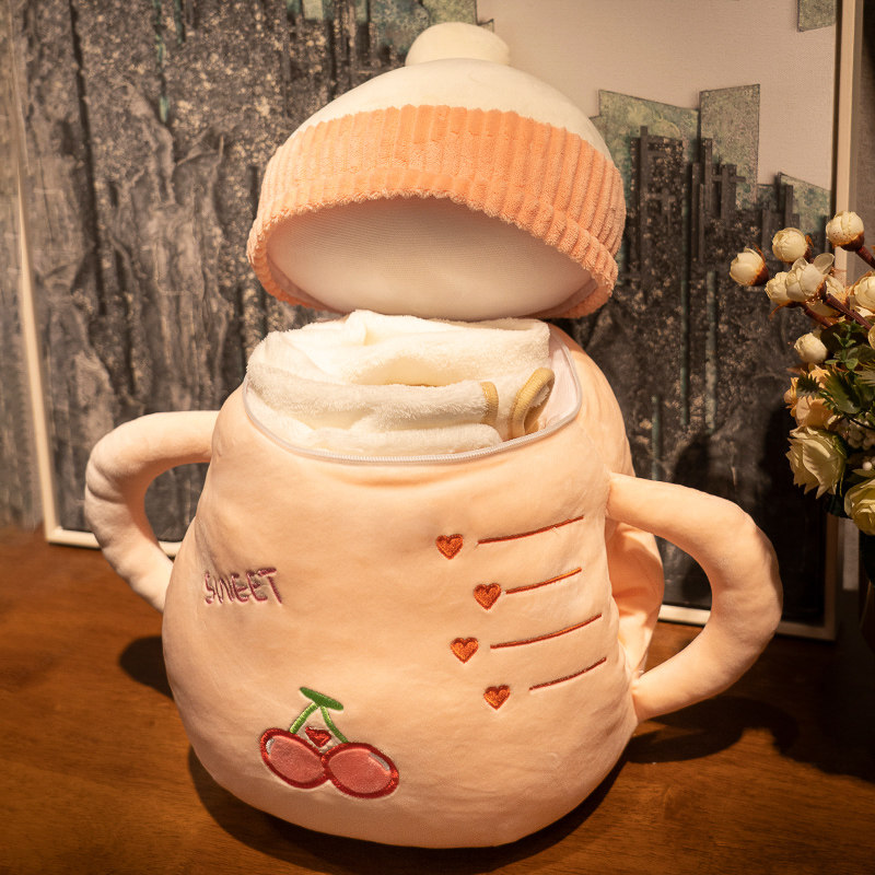 暖手捂抱枕被子两用二合一汽车用车载折叠靠枕毯子办公室午睡枕头,居家布艺,抱枕被,淘宝优惠券,粉丝福利购,淘宝优惠卷