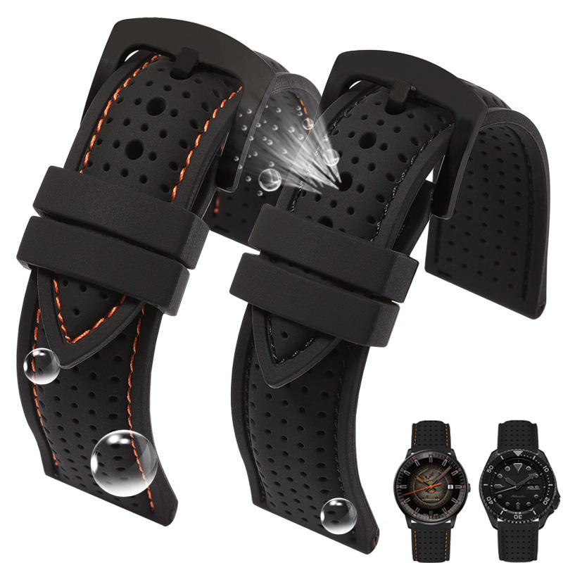 适配卡西欧手表带男PRG-600 EFR-303 EQB-501 EFS-S500硅胶表带22-封面