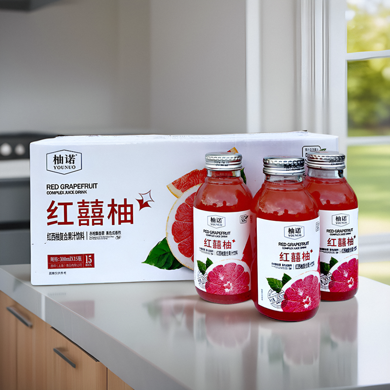 柚诺红西柚果汁饮料柚子汁饮品