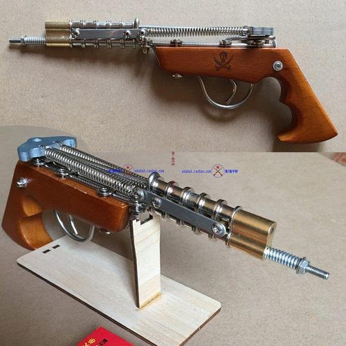 火柴枪链枪链条枪洋火枪男孩玩具枪80后童年回忆静态模型怀旧