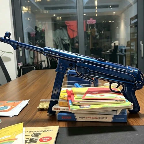 二战复古mp40德系装备玩具枪带后拖游戏cos道具摆件塑料83cm