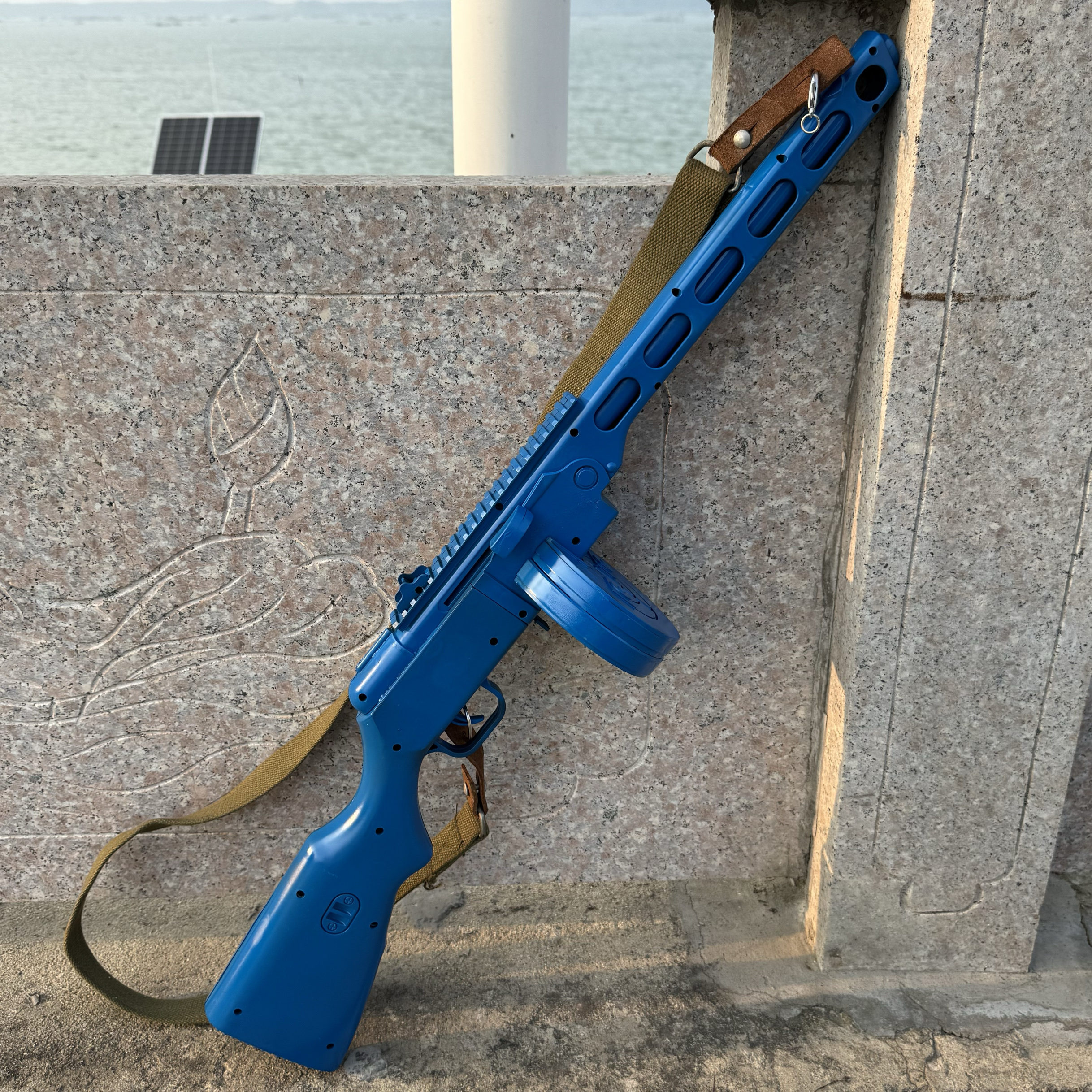 苏联波波沙冲锋枪二战zui强ppsh41儿童玩具模型道具cos摆件