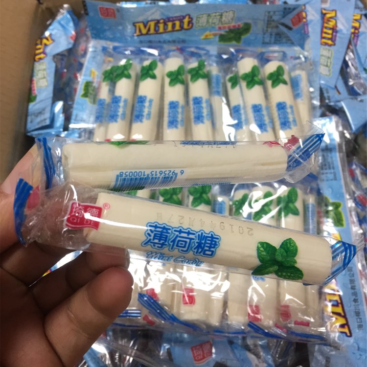 薄荷糖450g(30根/袋)麦芽糖条饴糖怀旧风味糖清凉棒棒糖包邮