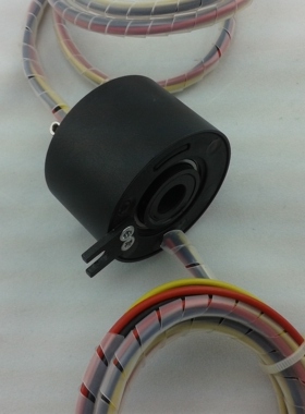 过孔直径90mm导电滑环SRH90195-6 SRH90195-12旋转接头 机电配件