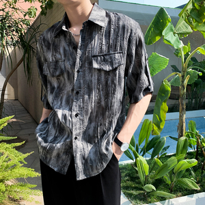 轻熟风高级纹理感慵懒风宽松衬衫5 B297-1820-P60图片