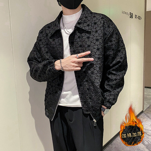社会轻奢风纯色提花加加厚修身衣B297-1811-P130控168图片
