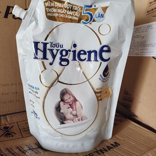 泰国Hygiene柔顺剂衣物护理持久留香去静电增柔实惠大容量2L袋