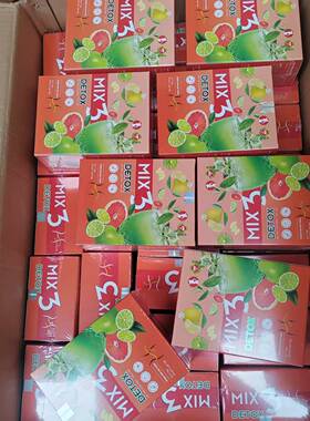 越南 MIX3 DETOX HO TRO GIAM BEO-TIEU MO柚子茶独立包装