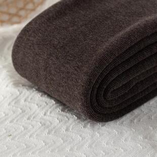 500g加厚条纹灰色打底裤女秋冬季加绒连裤袜棉裤冬天保暖踩脚外穿