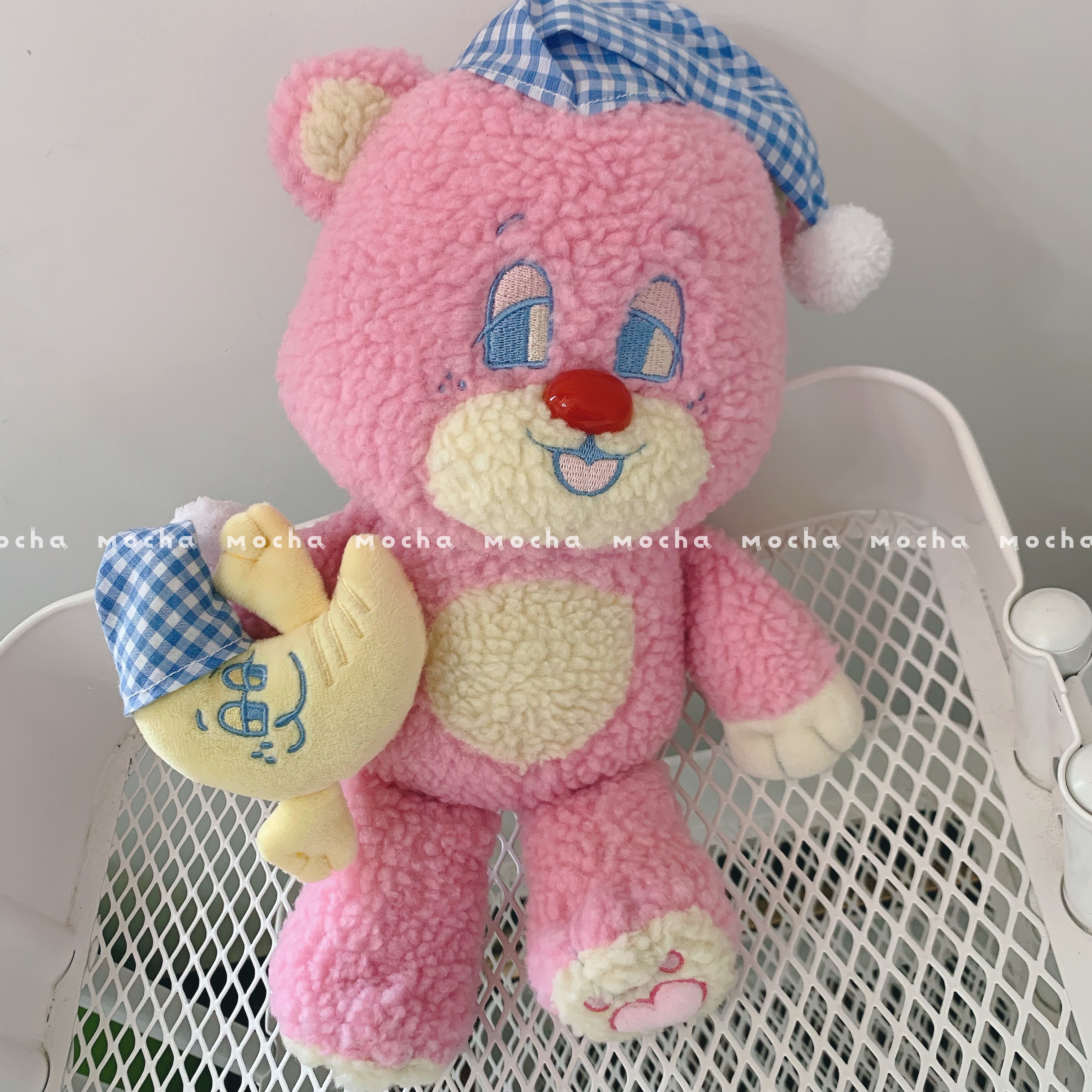 网红月亮公仔毛绒玩具抱枕娃娃