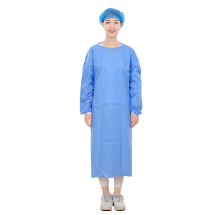 防护服隔离衣医用一次性医护专用防疫服反穿式褂式重复使用手术衣