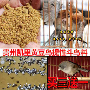 黄豆鸟食饲料 黄腾鸟食 打鸟食 斗鸟食提性壮膘营养饲料500克包邮