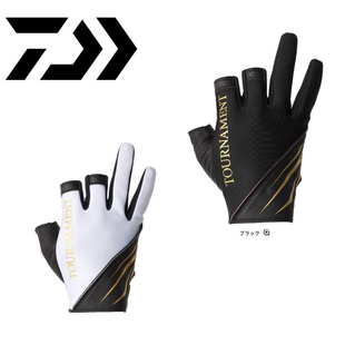 24款DAIWA达亿瓦DG1024TW图鲁门秋冬季防寒加厚保暖三指钓鱼手套