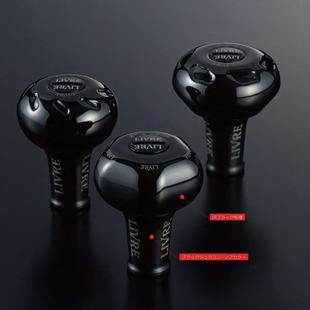 25款LIVRE改装握丸纺车轮握丸钛合金路亚渔轮配件握柄鱼线轮日本