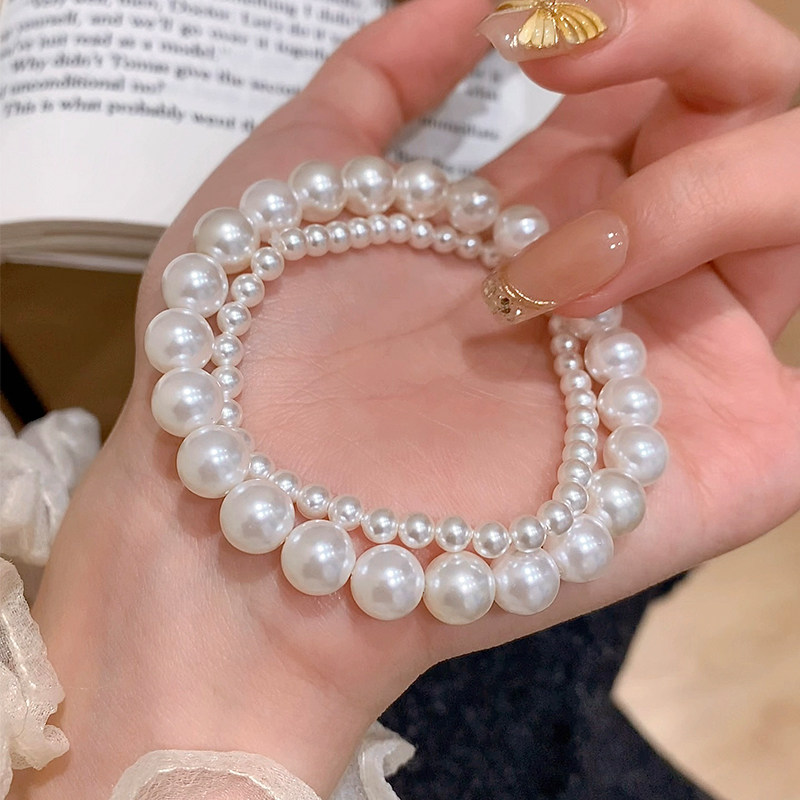 法式显白施家珍珠手链