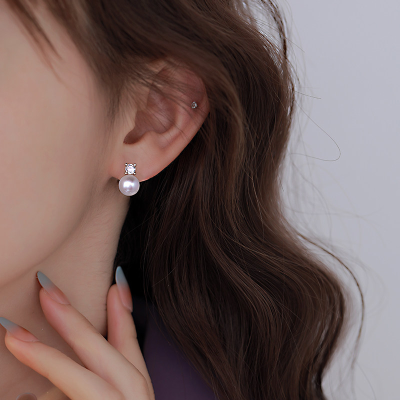 925银耳环百搭气质高级