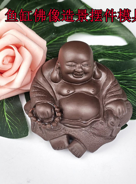 工艺硅胶摆件水泥创意3d模型佛像