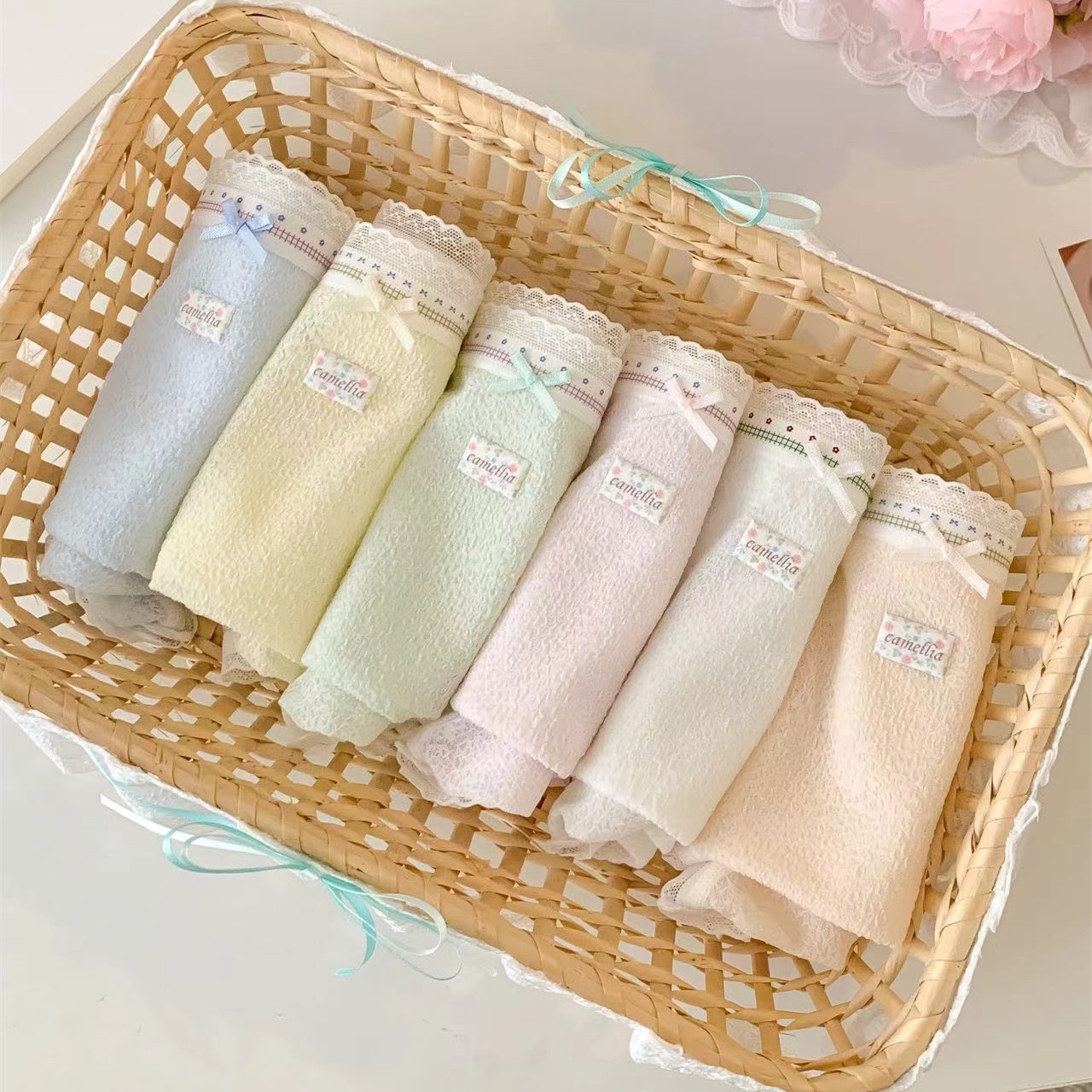 DASA289冰氧马卡龙少女裤三角裤