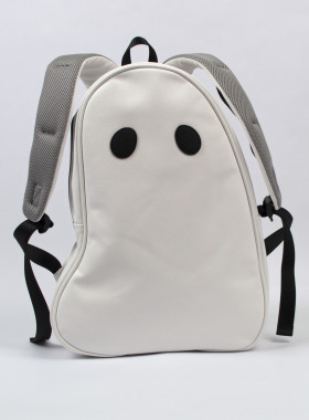 小众丑萌书包 原创大容量旅行包学生个性电脑背包 幽灵小鬼双肩包
